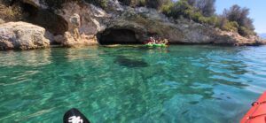 Sunken city kayak