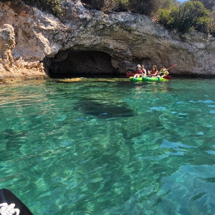 Sunken city kayak
